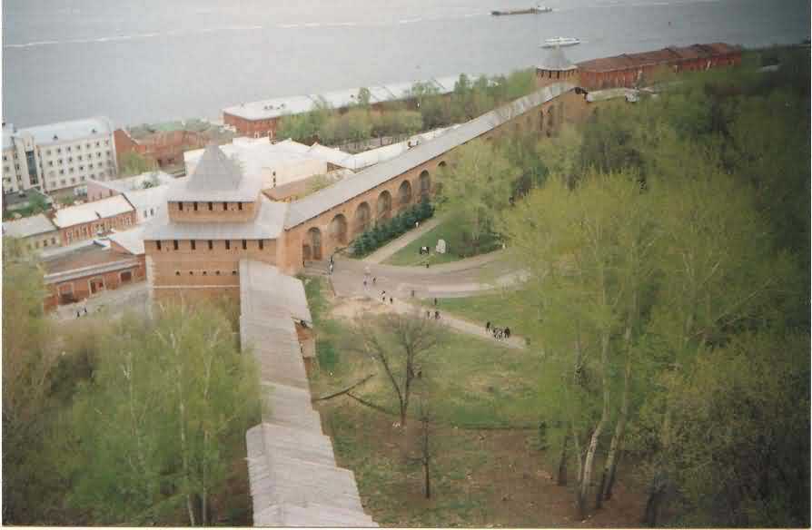 Кремль. Вид с Часовой башни